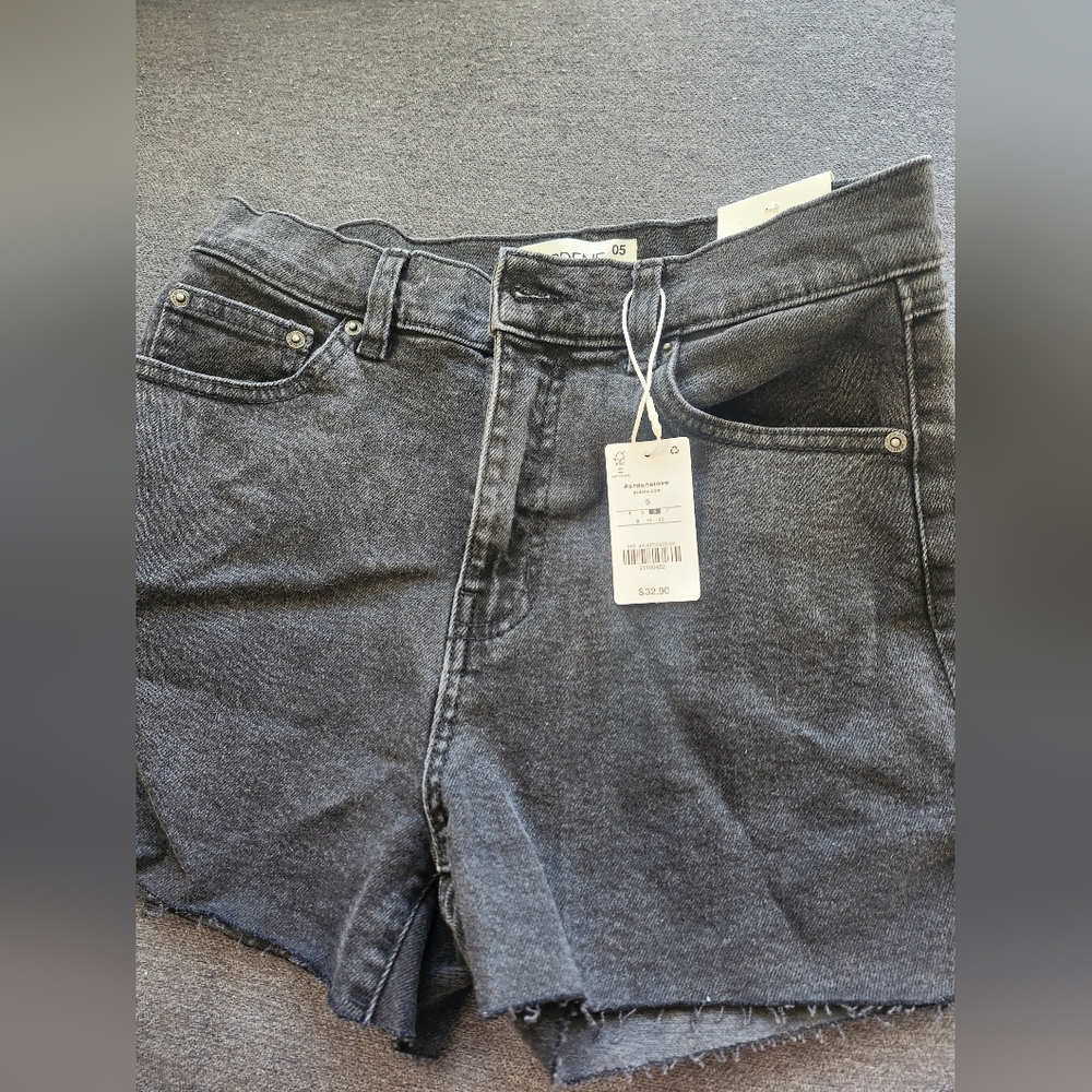 Ardene Black Denim Shorts